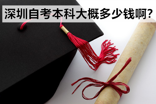 深圳自考本科大概多少钱啊？有没有报考过的朋友来说说经历